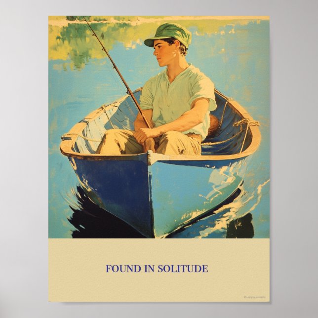 Found in Solitude Poster (Front)