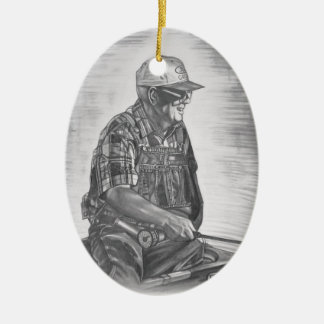 Found memorries ceramic tree decoration