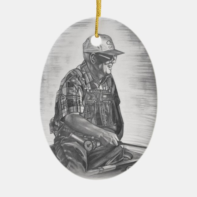 Found memorries ceramic tree decoration (Front)