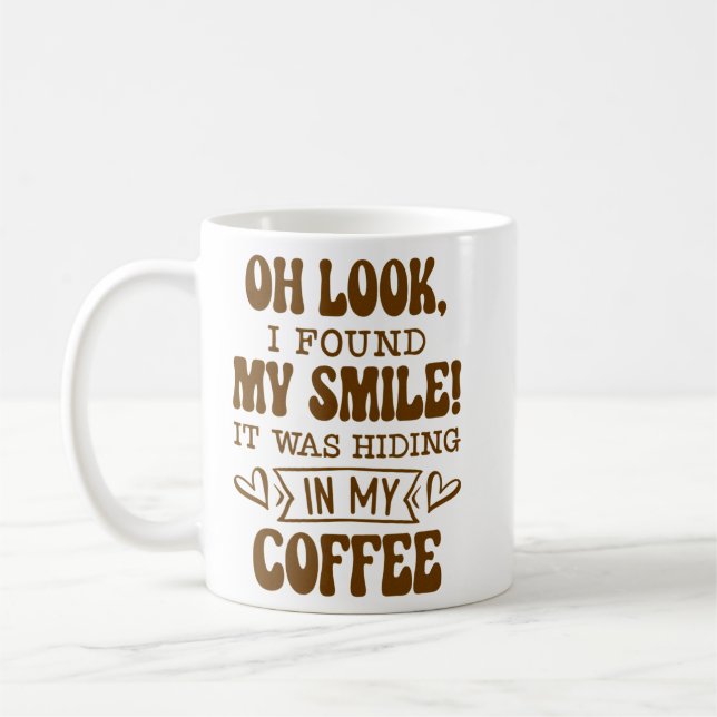 Found My Smile Coffee Mug (Left)