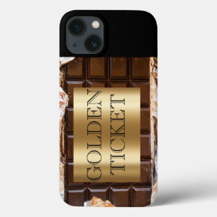 Found the golden ticket chocolate bar vintage iPhone 13 case