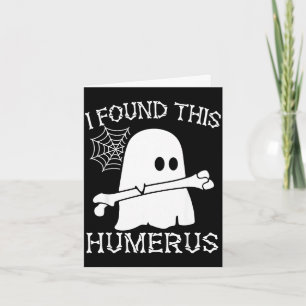 Found this humerus boo ghost halloween humourous card
