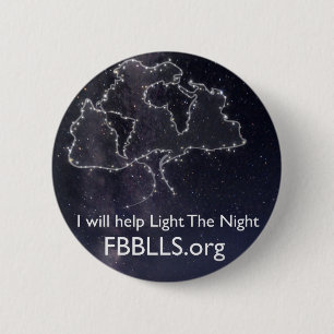 Foundation Beyond Belief Light The Night sky 6 Cm Round Badge