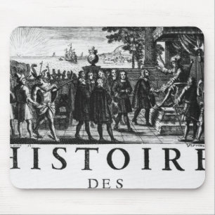 Foundation by Louis XIV, king of France Mouse Mat