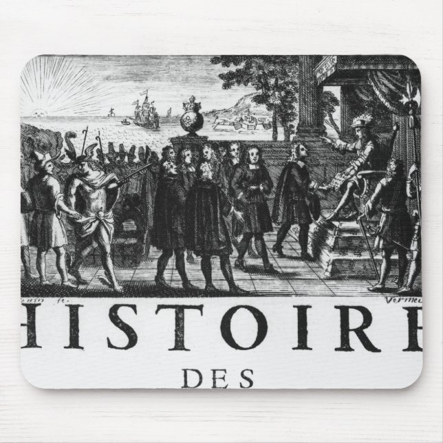 Foundation by Louis XIV, king of France Mouse Mat (Front)