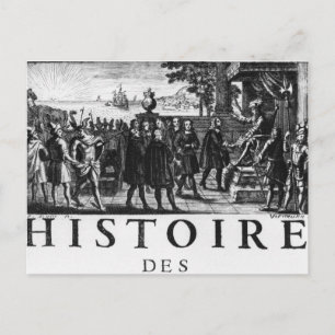 Foundation by Louis XIV, king of France Postcard