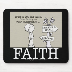 Foundation of Faith Mouse Mat
