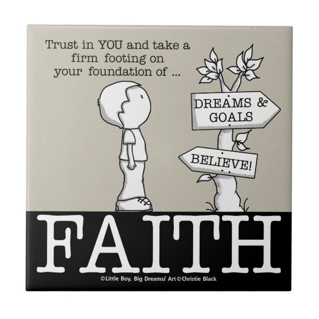 Foundation of Faith Tile (Front)