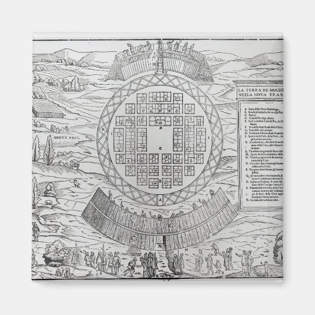 Foundation of Hochelaga Magnet (Front)