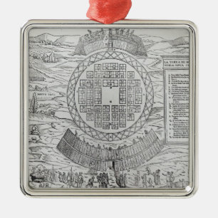 Foundation of Hochelaga Metal Tree Decoration