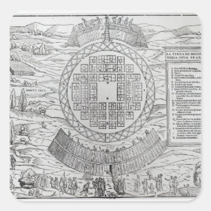 Foundation of Hochelaga Square Sticker