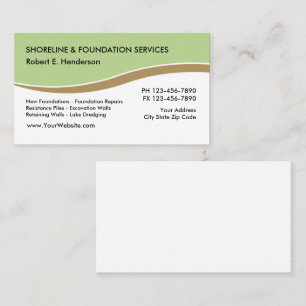 Foundation Services Business Card
