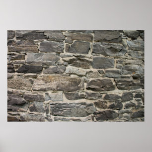 FOUNDATION WALL 36" x 24", Value Poster  (Matte)
