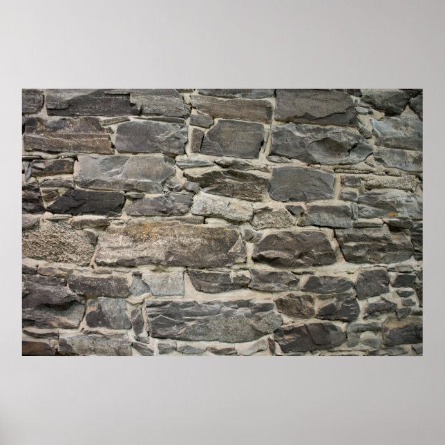 FOUNDATION WALL 36" x 24", Value Poster  (Matte) (Front)