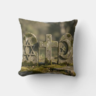 Foundations Of Faith – Sacred Architecture Art Cushion