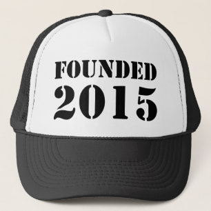 Founded 2015 trucker hat