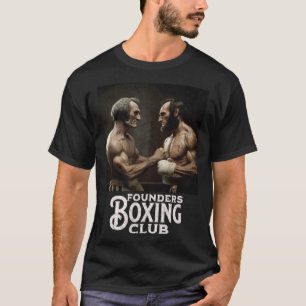 Founders Boxing Club George Washington Abe Lincoln T-Shirt