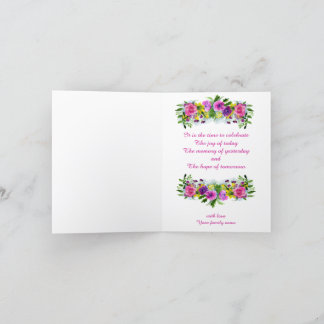 Founder's Day  Folded Card