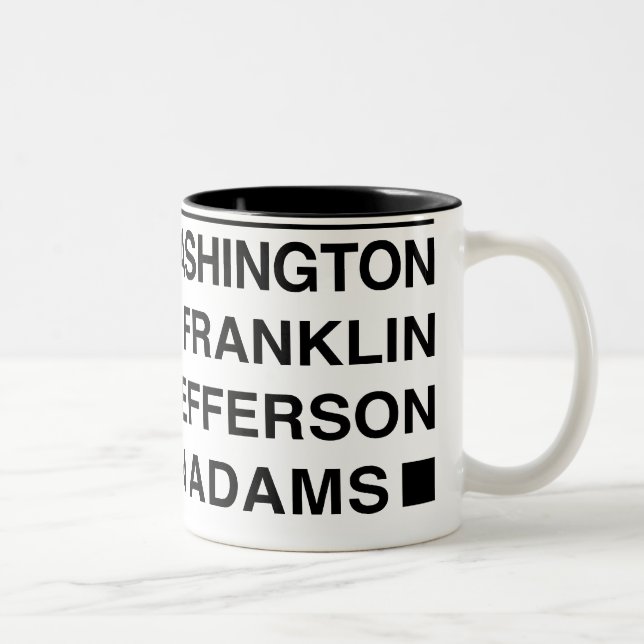 Founding Fathers Coffee Mug (Right)