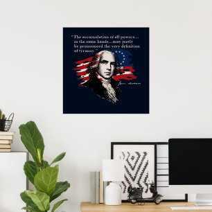Founding Fathers - Jame Madison Poster