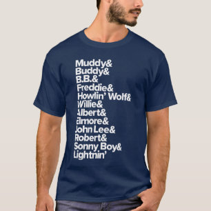 Founding Fathers of Blues Guitar Legends of the Bl T-Shirt