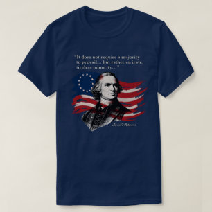 Founding Fathers - Samuel Adams (dark colors) T-Shirt