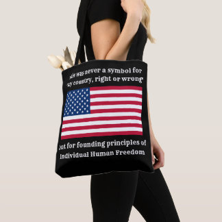 Founding Principles (black) Tote Bag