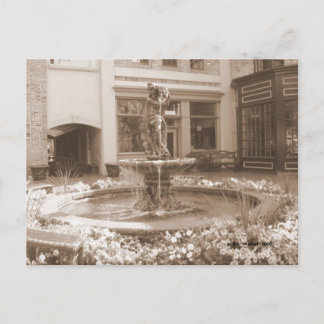 Fountain-a-Bloom Postcard