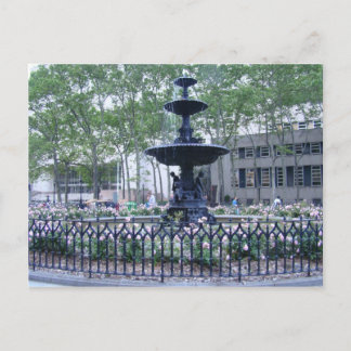 Fountain at Borough Hall, Brooklyn Postcard