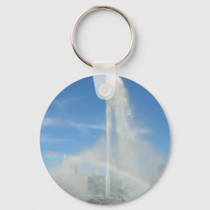 Fountain at the Point Key Ring