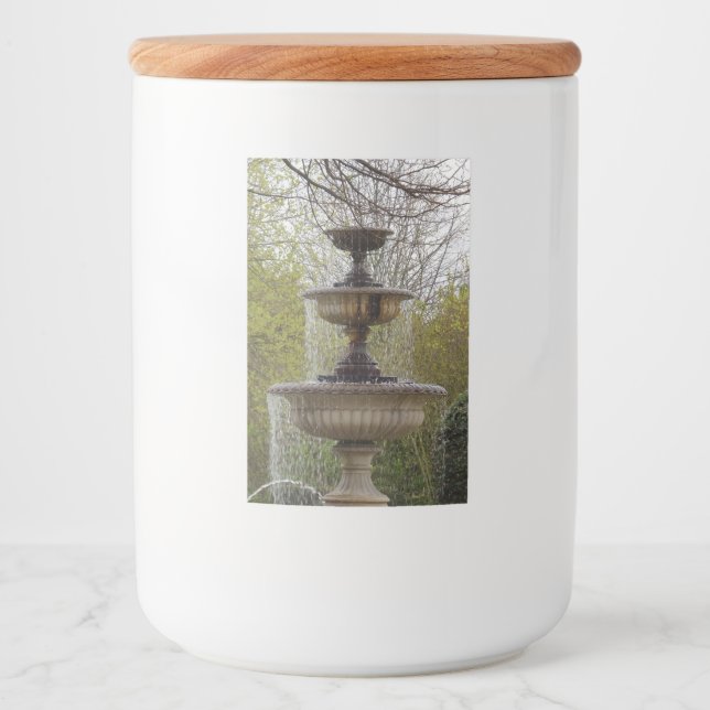 Fountain Food Container Label (Front)