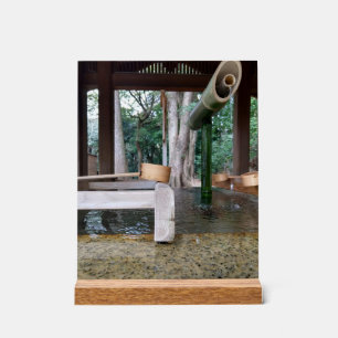 Fountain in Meiji Shrine Tokyo Acrylic Sign