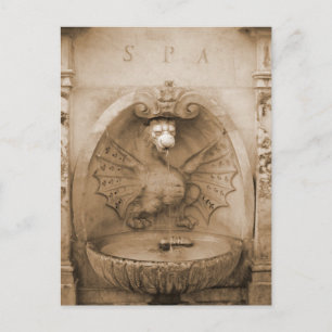 Fountain in Rome Postcard