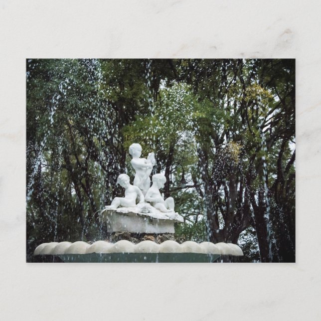 Fountain in Varna city, Bulgaria Postcard (Front)