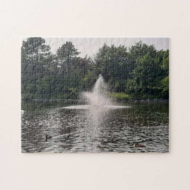 Fountain Jigsaw Puzzle (Horizontal)