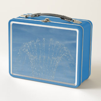 fountain metal lunch box
