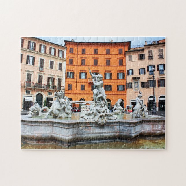 Fountain of Neptune Jigsaw Puzzle (Horizontal)