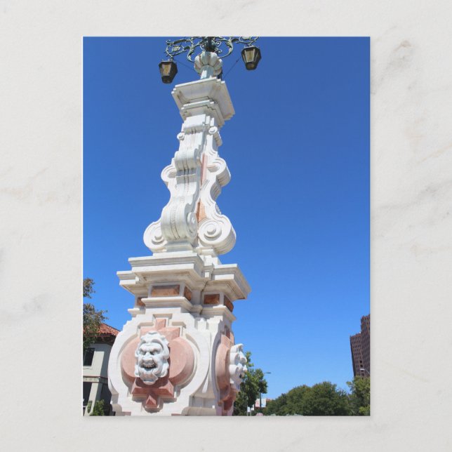 Fountain of Seville Light Postcard (Front)