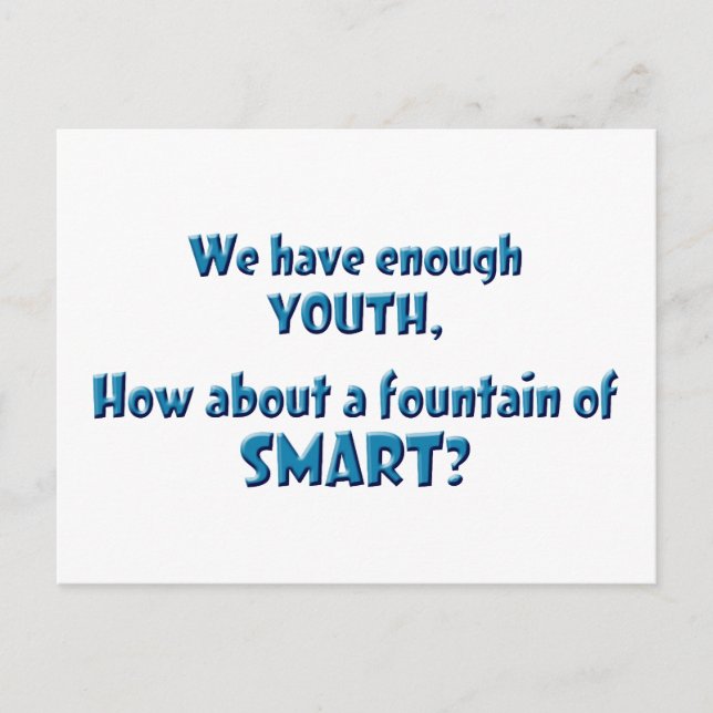 Fountain of SMART Postcard (Front)