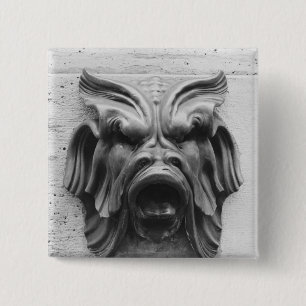 Fountain of the Four Seasons 15 Cm Square Badge