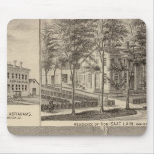 Fountain Spring House & Lain residence Mouse Mat