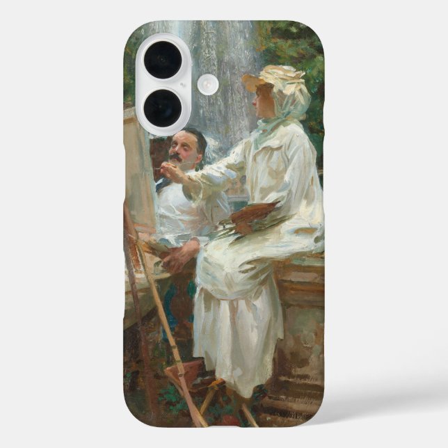 Fountain Villa Torlonia Frascati, Italy by Sargent Case-Mate iPhone Case (Back)