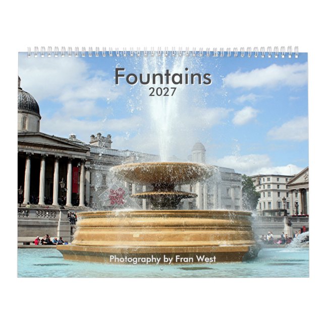 Fountains 2027 Calendar (Cover)