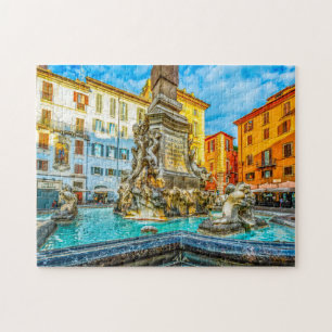 Fountains of Rome. Jigsaw Puzzle
