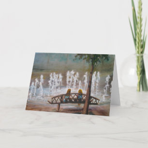 "Fountains of Youth" greeting card