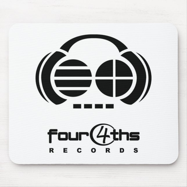 Four4ths Records - mousepad (Front)