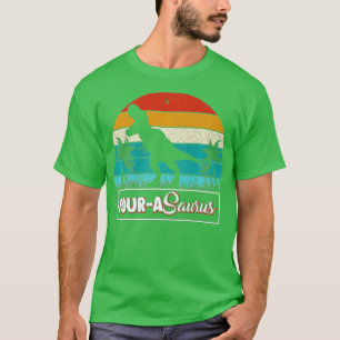 Four a Saurus Birthday T Rex 4 Year Old Dino 4th D T-Shirt