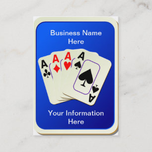 Four Aces Business Cards