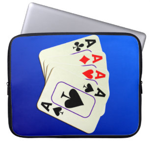 Four Aces Laptop Computer Sleeve