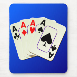 Four Aces Mouse Pad